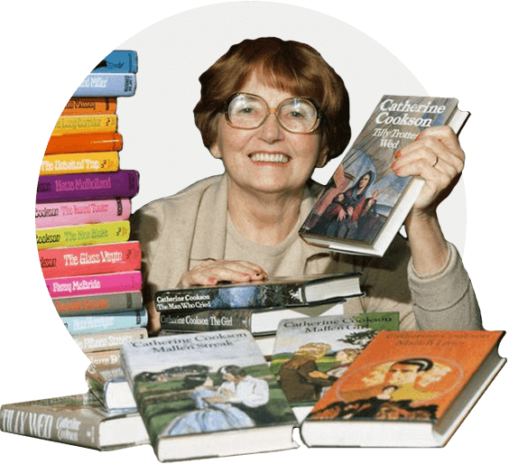 cathrine-cookson-with-books